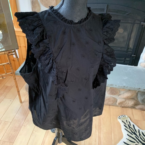 Boden sleeveless eyelet top size 20/22 - Picture 6 of 13